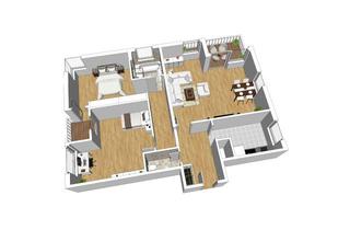 Wohnung kaufen in 31542 Bad Nenndorf, Exklusive Eigentumswohnung mit zwei Balkons, Fahrstuhl und Tiefgaragenstellplatz in Bad Nenndorf