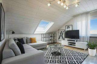 Wohnung kaufen in 71672 Marbach, Dachgeschosswohnung mit fabelhaftem Ausblick und zwei Stellplätzen