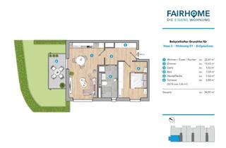 Wohnung kaufen in Brauweilerstraße, 50129 Bergheim, Freuen Sie sich auf Ihre 2-Zi.-Wohlfühlwohnung mit Garten
