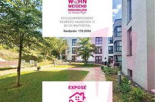Wohnung kaufen in 42109 Wuppertal, Appartement mit Mietgarantie. Kapitalanlage in Wuppertal Elberfeld zu verkaufen.