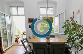 Wohnung kaufen in Kochhannstraße 19 uu, 10249 Friedrichshain, HOHE DECKEN, BALKON & PARKETTBODEN - BEGEHRTE KIEZLAGE, RUHIG & ZENTRAL - DIREKT AM HAUSBURGPARK