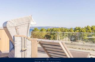 Penthouse kaufen in Südstrand 106, 18609 Binz, NATÜRLICH MEERBLICK Penthouse Wohntraum, 108 m², 50 m² Dachterrasse, Sauna, Loggia, Stellplatz inkl.