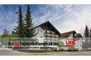 Wohnung kaufen in 78073 Bad Dürrheim, Balkon mit Blick ins Grüne