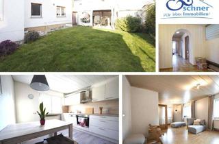 Wohnung kaufen in 65428 Rüsselsheim am Main, Leben mit eigenem Garten: Behagliche 3-Zimmer-Wohnung im beliebten Bauschheim