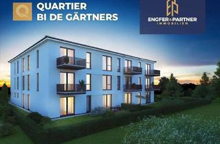 Wohnung kaufen in 18190 Sanitz, Quartier Bi de Gärtners - 12 Neubau-Eigentumswohnungen in Sanitz – modern, nachhaltig, lebenswert!