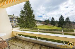 Wohnung kaufen in 94379 Sankt Englmar, SOFORT FREI - Gepflegtes Appartement, möbliert, mit 2 Balkonen, Tiefgaragenstellplatz - zu verkaufen