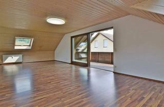 Wohnung kaufen in 63897 Miltenberg, Idyllisch gelegene Dachgeschosswohnung mit Balkon, Garten und Carport