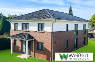 Wohnung kaufen in 25524 Itzehoe, Barrierefreie Neubau-Luxuswohnung im Erdgeschoss- Effizienzhaus 40 mit Gartenflair - Provisionsfre