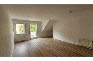 Wohnung mieten in Siedlerstr. 3a, 01662 Meißen, Gemütliche 2-Zimmer-Dachgeschosswohnung mit großem Balkon und Ausblick Richtung Meißen