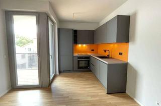 Wohnung mieten in Leuchtgaswerk, 14641 Nauen, 2-Zimmer-Wohnung in Nauen mit Balkon, Stellplatz und offener Einbauküche