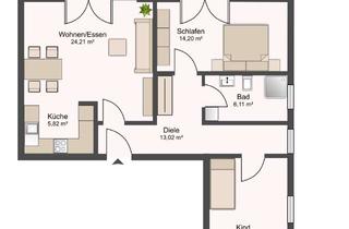 Wohnung mieten in 85356 Freising, Erstbezug - Barrierefreie Erdgeschosswohnung mit Terrasse