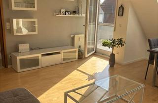 Wohnung mieten in 88074 Meckenbeuren, Maisonette über 2 Etagen – voll möbliert – mit Balkon, Klimaanlage & TG-Stellplatz