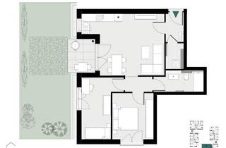 Wohnung mieten in Karl-Bergmüller-Straße, 74626 Bretzfeld, Gemütliche 3-Zimmer Wohnung zum Wohlfühlen – mit Einbauküche I ERSTBEZUG