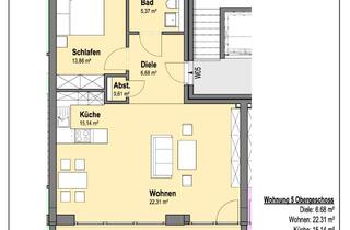 Wohnung mieten in Schöttmarsche Str 51a, 32791 Lage, Erstbezug mit Balkon: Stilvolle 2-Raum-Wohnung mit gehobener Innenausstattung in Lage