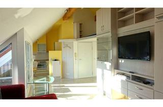 Wohnung mieten in 75233 Tiefenbronn, Helle möblierte moderne 2-Raum-DG-Wohnung mit Loggia, Einbauküche und Garage