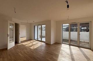 Wohnung mieten in Rostocker Weg, 86368 Gersthofen, Erstbezug: Moderne 2-Zimmer-Neubauwohnung mit Einbauküche, Garten, Terrasse & TG-Stellplatz