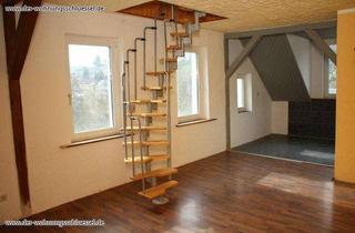 Wohnung mieten in 09376 Oelsnitz/Erzgebirge, MIT BESONDEREM FLAIR! Maisonette-DG-Wohnung mit 5-Zimmern und EBK!