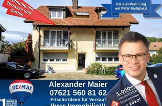 Wohnung mieten in Lörracherstr. 14b, 79541 Lörrach, ERDGESCHOSS: Ruhig gelegene großzügige 2 Zi-Whg mit Terrasse und Gartenanteil in Brombach