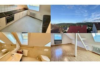 Wohnung mieten in 76275 Ettlingen, Schöne 3-Zimmer DG-Wohnung mit MEGA Bad + Einbauküche