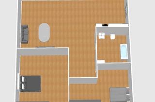 Wohnung mieten in Darmstädter Landstraße 22, 65462 Ginsheim-Gustavsburg, Helle 3-Zimmer-Dachgeschosswohnung
