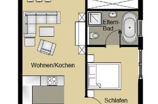 Wohnung mieten in Waldstraße 42, 63526 Erlensee, Exklusive 3-Raum-Wohnung mit gehobener Innenausstattung mit Balkon und EBK in Erlensee