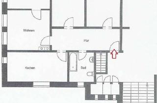 Wohnung mieten in Hainstraße, 08412 Werdau, 4-Raum Dachgeschosswohnung in ruhiger Nebenstraße Langenhessen, Bad mit Fenster, Gemeinschaftsgarten