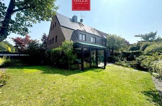 Wohnung mieten in 41466 Neuss, TRAUMWOHNUNG-Neuss-Reuschenberg: 3-Zi.-Gartenwohnung mit Kamin, Doppelgarage, wunderschönem Garten