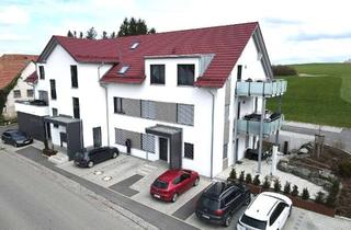 Wohnung mieten in Ellwanger Straße 31, 88436 Eberhardzell, Moderne 2,5 - Zimmerwohnung mit Terrasse & Stellplatz