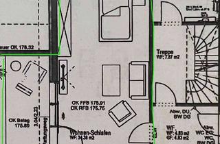 Wohnung mieten in 77654 Offenburg, 1Zi-Whg/ 50qm +16qm Terrasse/ OG-Rammersweier/Neubau