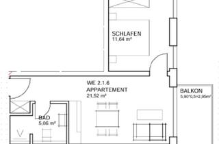 Wohnung mieten in Hafenstr. 45b, 83703 Gmund, 2 Zimmerwohnung in bester Lage mit Rheinblick