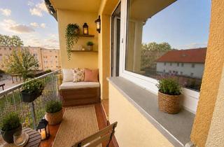 Wohnung mieten in 18507 Grimmen, Ab sofort verfügbar!!! Tolle 4-Raum-Wohnung im Erdgeschoss mit Balkon