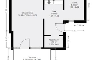 Wohnung mieten in Domstraße, 56575 Weißenthurm, Frisch sanierte Maisonettewohnung mit Terrasse – 57 m² auf zwei Etagen in Weißenthurm