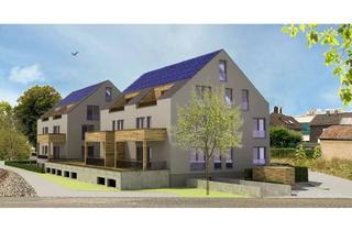 Wohnung mieten in 57223 Kreuztal, zentral und modern - Neubau Maisonette-Wohnung mit Galerie und Dach-Loggia in sehr zentraler Lage