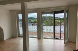 Wohnung mieten in 63808 Haibach, 2-Zimmer Dachgeschoss-Wohnung mit Sonnenbalkon in ruhiger Lage