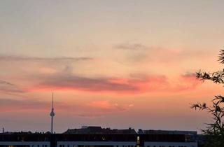 Penthouse mieten in 10247 Berlin, Möblierte 3-Raum-Penthouse-Wohnung auf Zeit mit exklusiver Ausstattung/Terrasse/EBK (11/25-5/26)