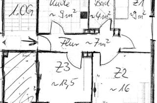 Wohnung mieten in 21775 Steinau, Helle 3-Zimmer Wohnung in Steinau mit Garten
