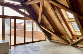Lofts mieten in 16225 Eberswalde, Loft mit Dachterrasse in saniertem Fachwerkhaus – Wohnen & Arbeiten
