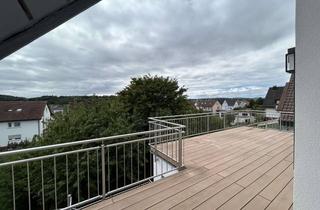 Wohnung mieten in 71272 Renningen, Exklusive 4,5-Zimmer-DG-Wohnung mit gehobener Innenausstattung mit Dachterrasse und EBK