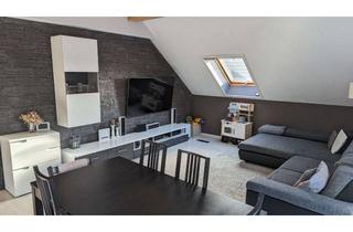 Wohnung mieten in Bürgerhausstraße 13, 64832 Babenhausen, Moderne 4-Zimmer-DG-Wohnung mit Balkon und Einbauküche in Hergershausen