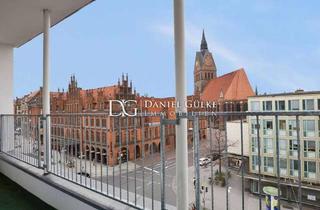 Penthouse mieten in 30159 Mitte, Große Penthouse-Wohnung mit traumhaften Blick auf die Marktkirche!