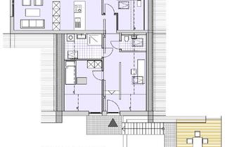 Penthouse mieten in Malerweg 16, 94034 Hacklberg, Sonnen durchflutete 3-Zimmer-Wohnung mit 20 m² Terrasse in Hacklberg