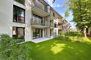 Wohnung mieten in 85609 Aschheim, Exklusiver Erstbezug: 3-Zi-Gartenwohnung mit Terrasse & TG | offene Besichtigung Sa 15-17 Uhr