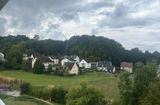 Wohnung mieten in 91327 Gößweinstein, Gößweinstein-Wohnen wie im Urlaub, 3-ZW m. großz. Raumauft., top. Austatt. gr.Terrasse m. Fernblick