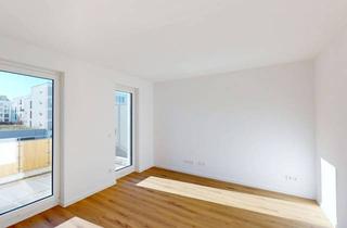 Wohnung mieten in Paula-Straub-Str. 25, 78048 Villingen-Schwenningen, Ideal für Singles oder Paare: 2-Zimmer-Neubauwohnung mit EBK und Südbalkon/Südterrasse