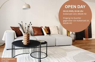 Sozialwohnungen mieten in Kolbenzeil 13/2, 69126 Rohrbach, Quartier Hilde OPEN DAY 2-Zimmer-Wohnung mit Balkon WBS