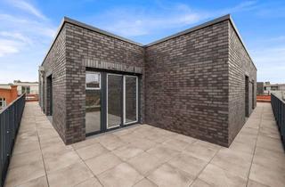 Penthouse mieten in Henriette-Lustig-Str. 20-28, Wäscherinnenweg 1-3, 12555 Köpenick, Spreequartier– Luxuspenthouse, umlaufende Terrassen, EBK, Parkett im Erstbezug zum 01.04.2026