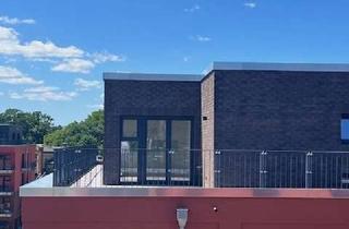 Penthouse mieten in Henriette-Lustig-Str. 20-28, Wäscherinnenweg 1-3, 12555 Köpenick, Spreequartier Penthouse 2-Zimmer, umlaufende Terrasse, EBK, Parkett im Erstbezug zum 01.04.2026