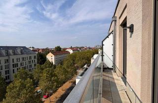 Penthouse mieten in Kurt-Eisner-Str. 85-89, 04275 Südvorstadt, * Penthouse im SÜDEN * 2 Zimmer * frei 10/25 * 2x Terrasse * Fußbodenheizung *