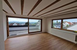 Wohnung mieten in Römerstraße 15, 73257 Köngen, Panoramablick 2,5-Zi.-DG-Wohnung mit großer Dachterrasse und EBK in Köngen