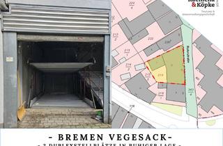 Immobilie kaufen in Rohrstr. 47, 28757 Vegesack, TOP-LAGE: 2 Duplex-Stellplätze in Vegesack